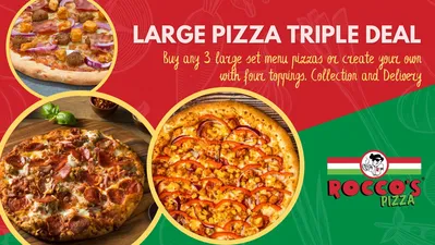 Large Pizza Triple Deal