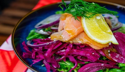 Salmon Salad Bowl