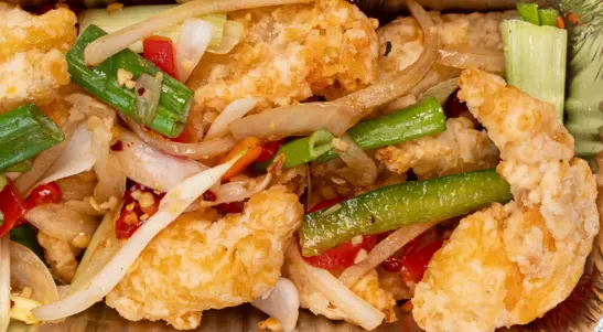 Salt & Pepper Prawns - Duck Delivery in Rowstock OX11