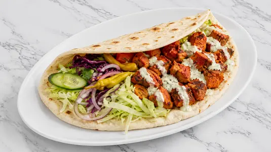 Chicken Tikka Kebab Wrap