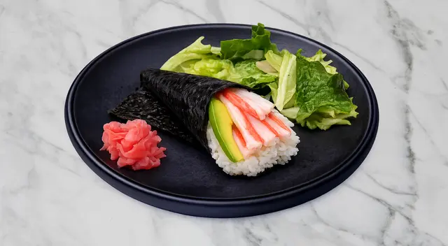Crab Avocado Temaki