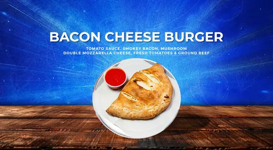 Bacon Cheese Burger - Pizza Near Me Delivery in Moulsecomb BN2