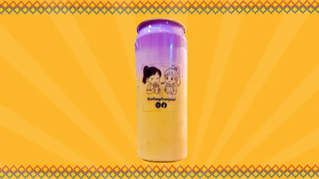 Ube Cloud Iced Latte