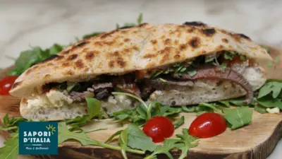 Puccia Homemade Panini Beef Steak 1/2