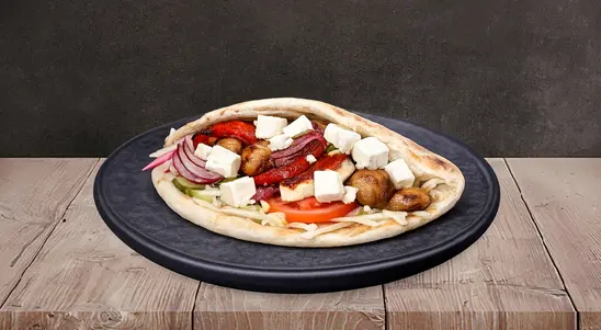 Veggie & Feta Kebab In Pita