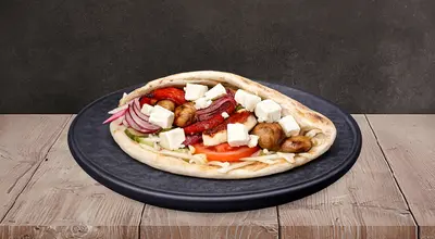 Veggie & Feta Kebab In Pita