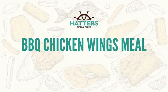 BBQ Chicken Wings Meal