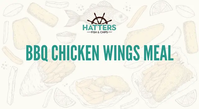 BBQ Chicken Wings Meal