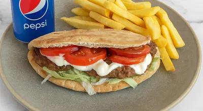 Lamb Kofta in Pitta Meal