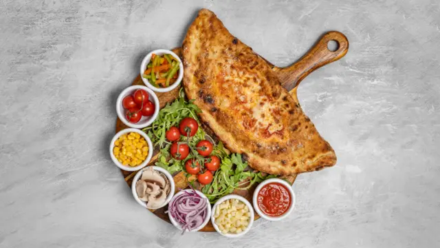Veggie Bliss Calzone