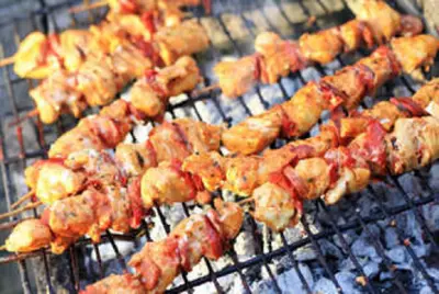 Chicken Tikka Shashlik.