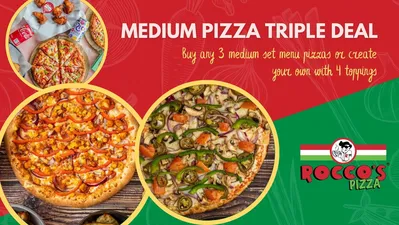 Medium Pizza Triple Deal