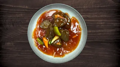 Vegan Beef with Chilli Sauce🍃