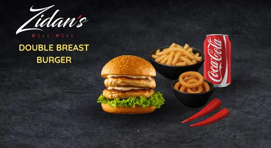 Double Breast Burger Meal