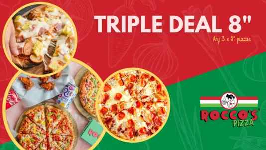 Triple Deal - 8 inch