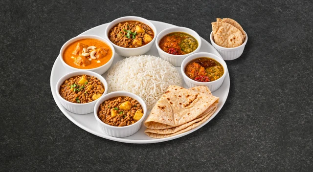 Junaid's Thali Meat Feast