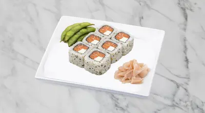Salmon Cream Cheese Uramaki (8pcs)