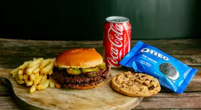 Beef Burger Meal for 1