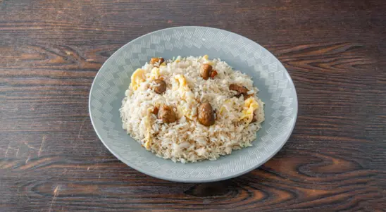 Small Mushroom Fried Rice - Local Chinese Collection in Little Almshoe SG4