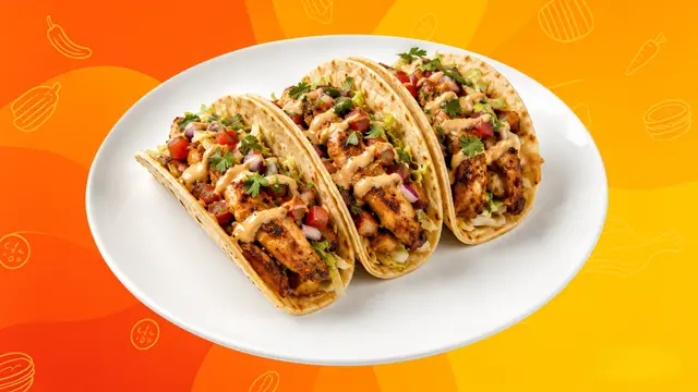Chicken Fajita Tacos (3)