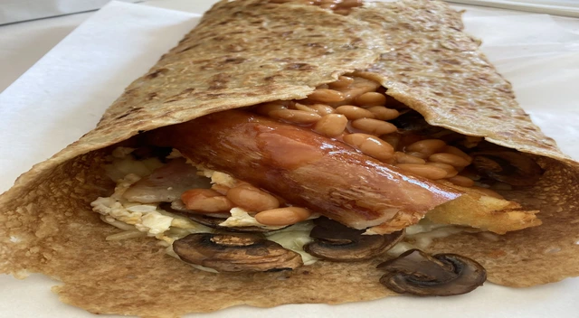 12" Super Filled Oatcake
