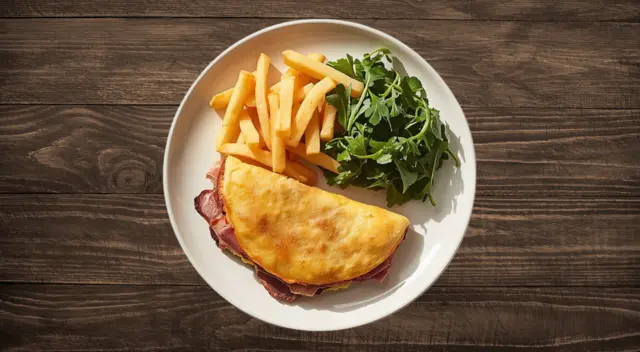 Ham Omelette