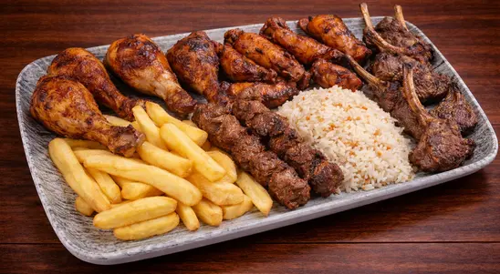 Hatter's Mixed Grill Box - Chips Delivery in Someries LU2