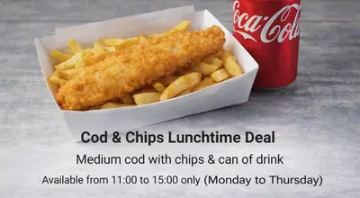 Cod & Chips Lunchtime Deal
