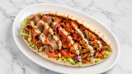 Mix Kebab In Pitta