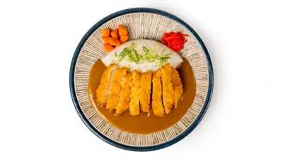 CHICKEN KATSU CURRY WITH RICE