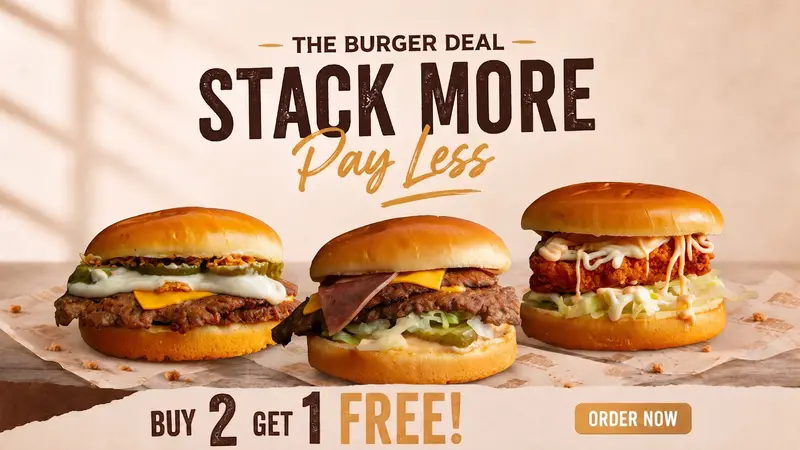 Buy 2 Get 1 Free