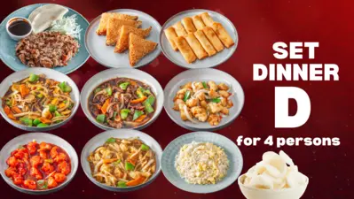 Set Dinner D for 4 Person