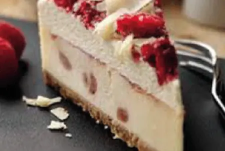 Raspberry and White Chocolate Cheesecake — collection in Parkside Dale NE23