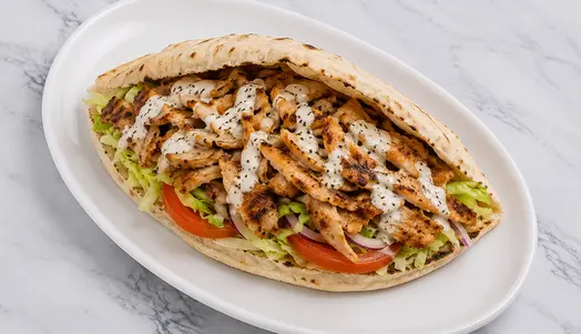 Chicken Kebab In Pitta