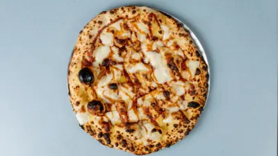 Garlic Bread with Vegan Cheese & Marmite