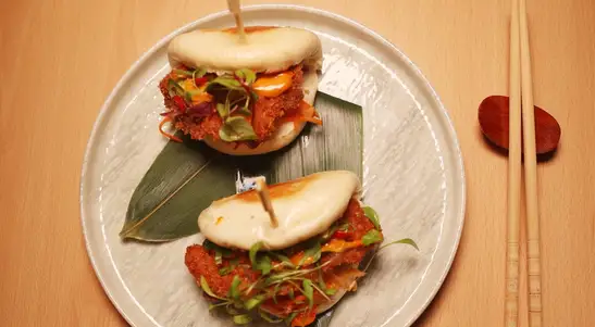 Chicken Bao Buns (2pcs)