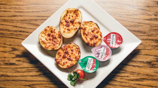 Stuffed Potato Skins - Wings Delivery in Coldhams Common CB5