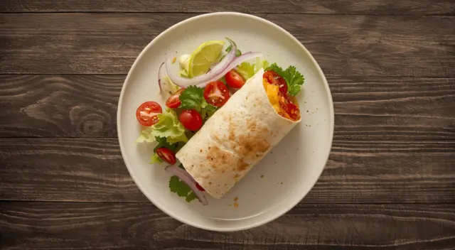 Halloumi Wrap
