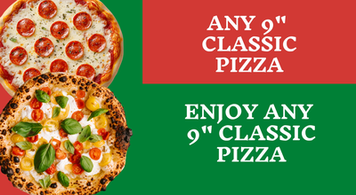 Any 9 inch Classic Pizza