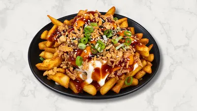 Korean Waffle loaded Fries