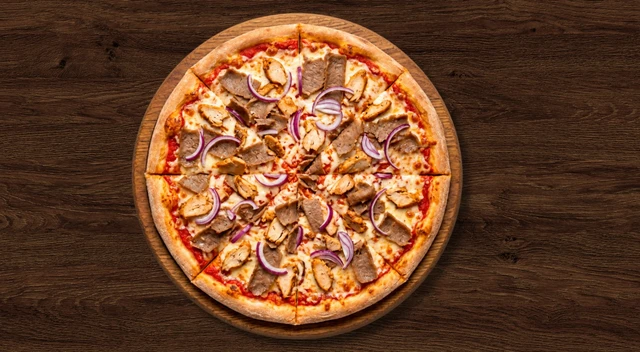 Kebab Pizza