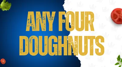 Any Four Doughnuts