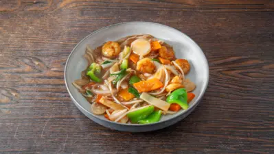King Prawns with Mixed Vegetables