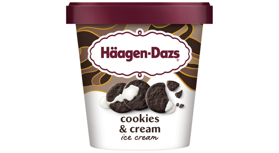 Haagen Dazs Cookies and Cream - Best Delivery in Chantry IP2