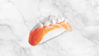 Special Salmon Cheese Nigiri