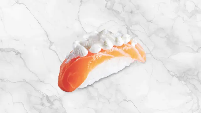 Special Salmon Cheese Nigiri