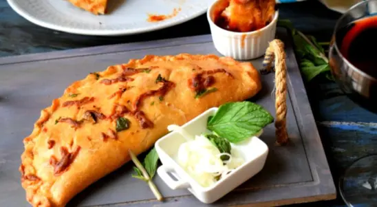 Garlic Calzone
