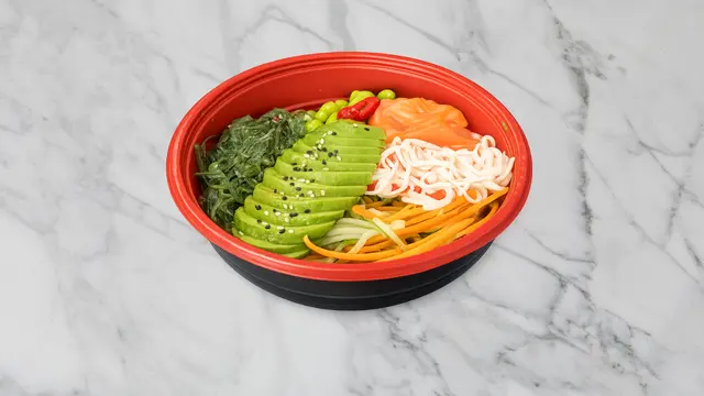 Salmon & Crab Poke Bowl