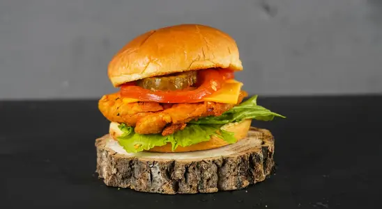 Spicy Chicken Burger - Wraps Delivery in Leagrave LU4