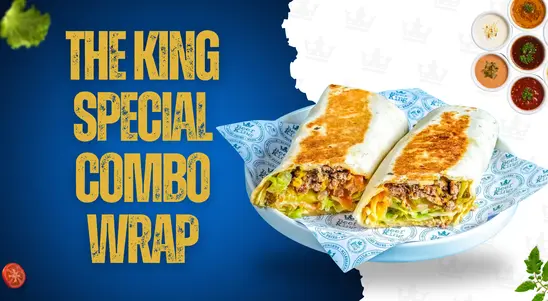 The King Special Combo Wrap - Number 1 Delivery in Downside LU5